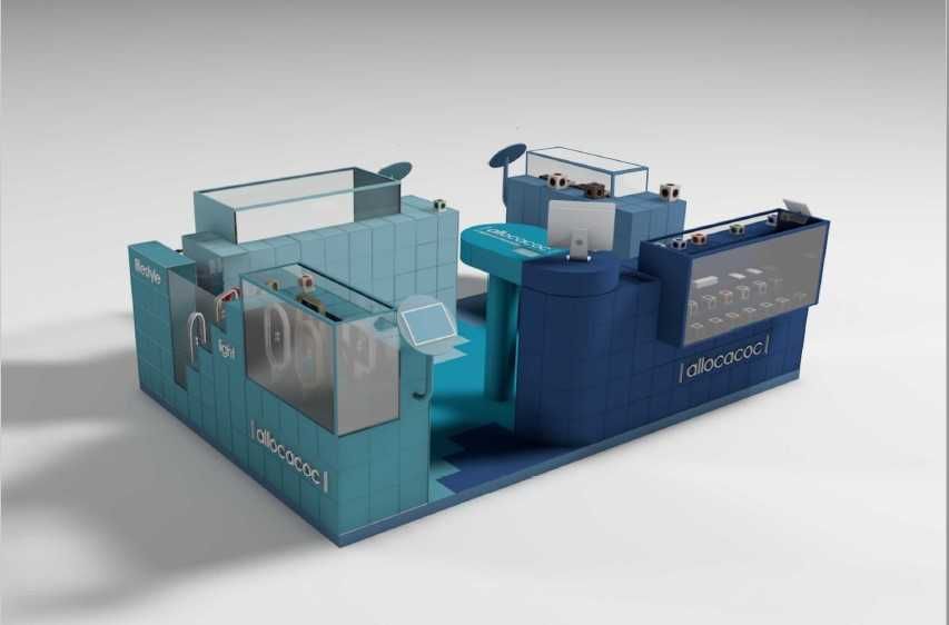 Дизайнерски Щанд / Kiosk Висококачестен