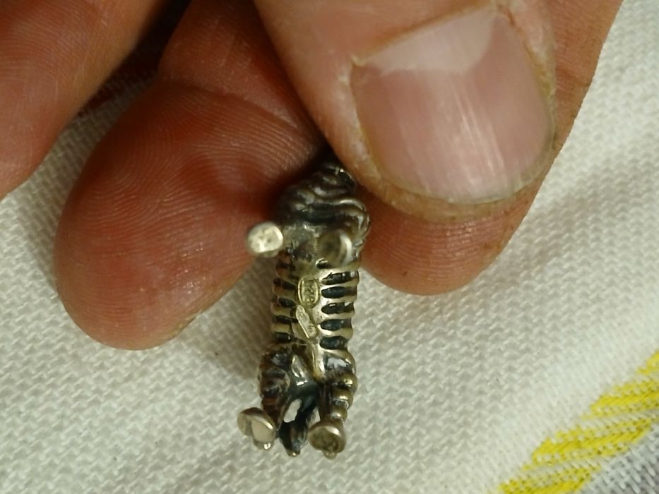 Miniatura argint masiv 800