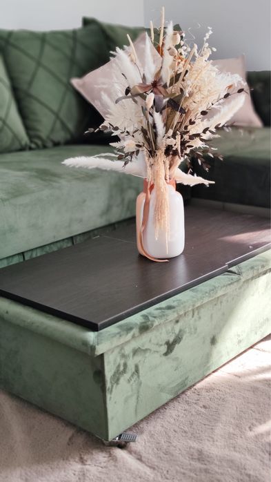 Vand canapea extensibila cu lada depozitare