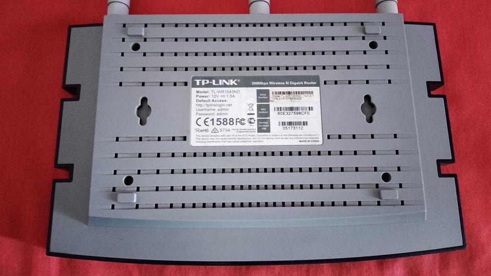 Гигабитови Рутери TP-Link TL-WR1043ND с USB порт