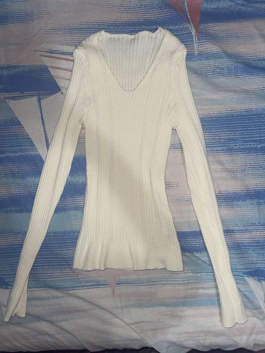 Pulover crem Shein S