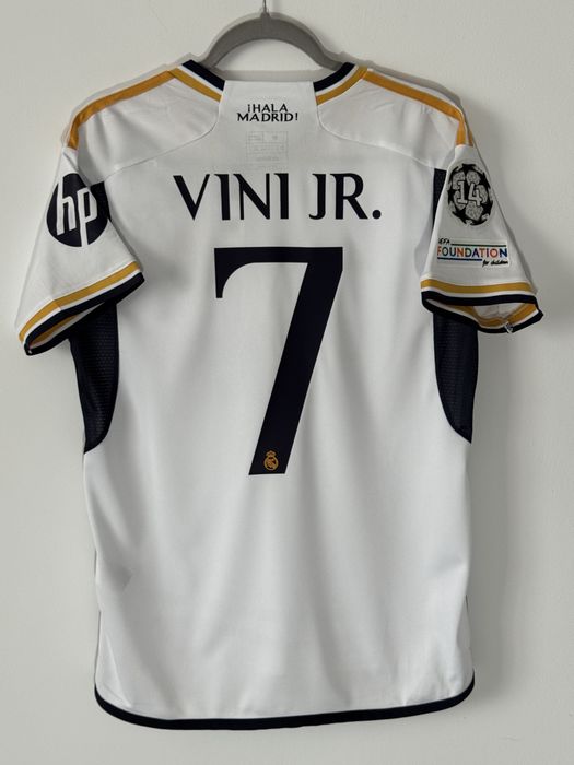 Tricou fotbal Real Madrid 23/24 Home Bellingham Carvajal Kroos
