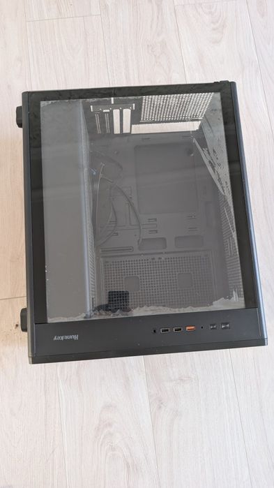 Huntkey G63 mATX кейс аквариум