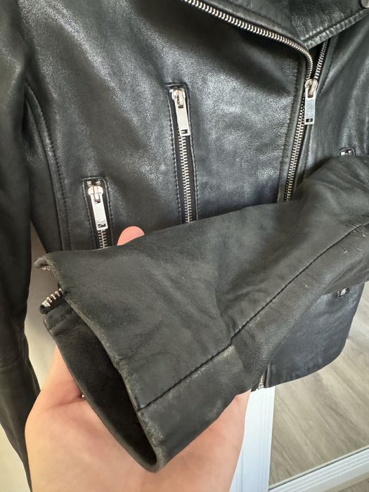 Кожаная куртка Zara