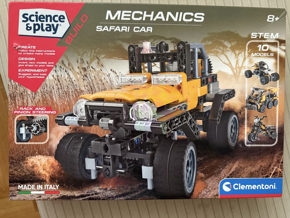 Science & Play – Mechanics Safari Car 8+