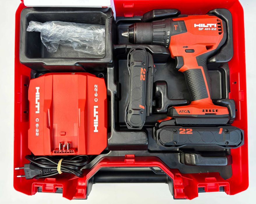 Hilti SF 4H-22 ATC Nuron - Безчетков ударен винтоверт 2x22V 4.0Ah