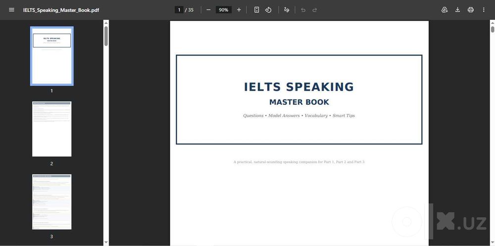 IELTS Speaking Master Book | Band 7–8
