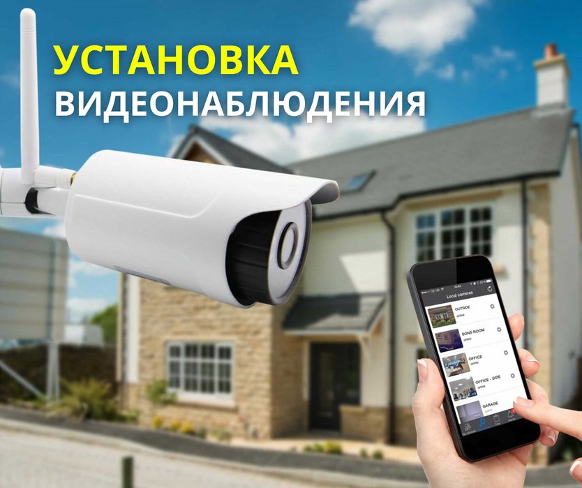 Камера Видеонаблюдения Монтаж Шымкент Установка Система Безопасности