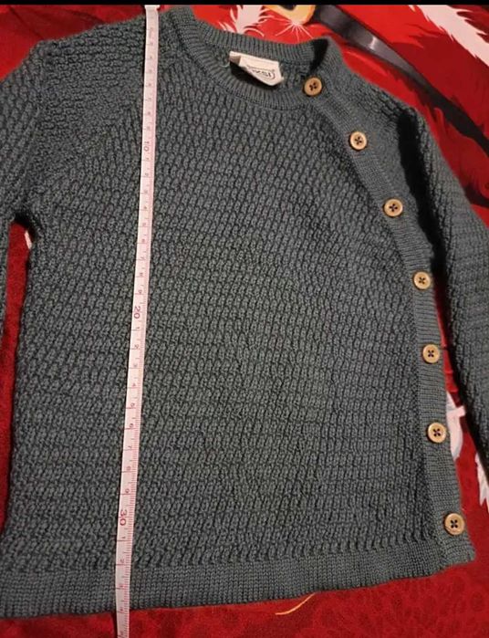 Cardigan din lână merinos mărime 92