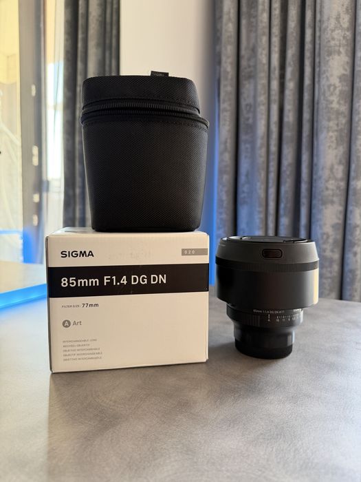 Sigma 85 mm f1.4 sony