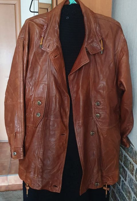 Куртка кожанная Uno Momento