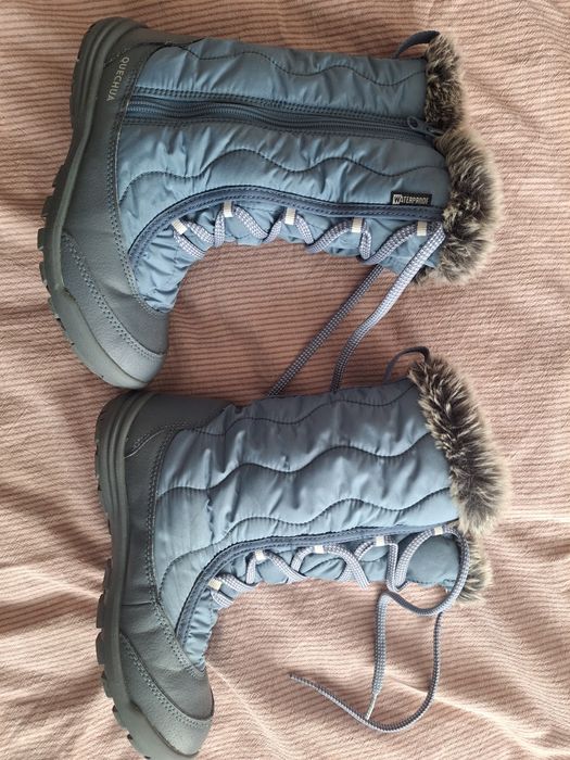 Детски непромокаеми ботуши за преходи с цип Quechua