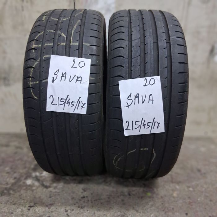 2×215/45/17 VARA.SAVA 2020.Stare excelenta.