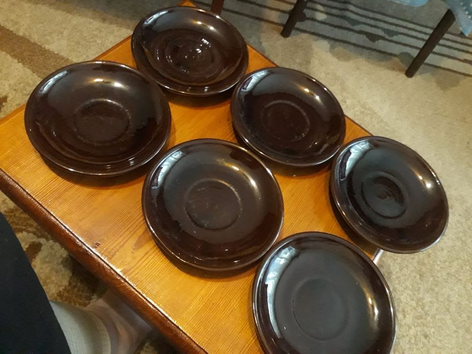 Блюдца керамические