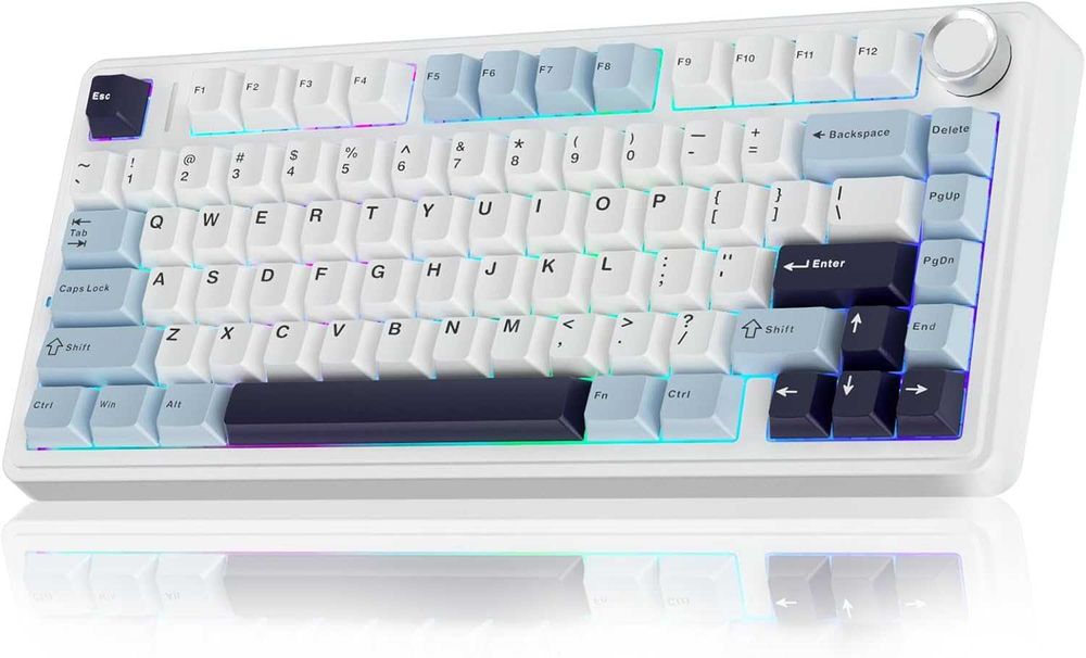 Механична клавиатура AULA F75 RGB Wireless Hot Swap