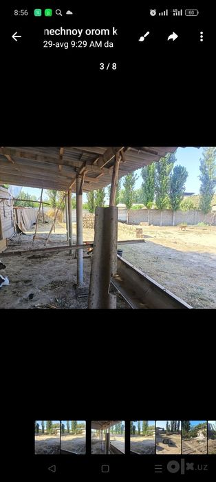 Zangi ota tumani or orom kafe 6sotix 12000$