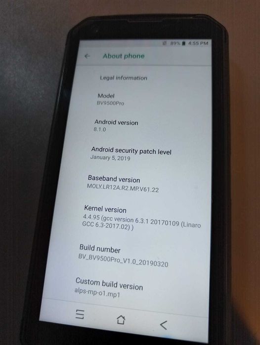 Rugged Phone Blackview BV9500 Pro 4G