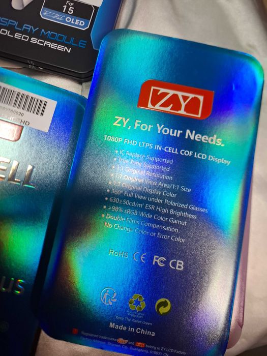 Дисплей за Iphone 15 ,15 Plus Дисплей + Тъч скрийн