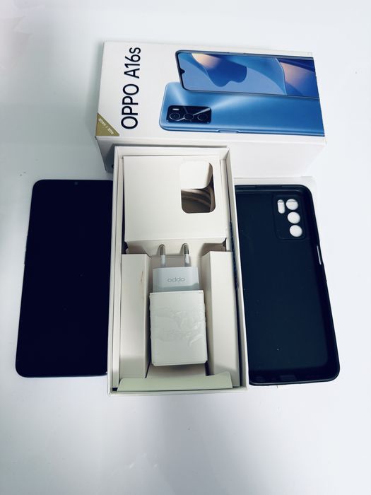 Oppo A16s / Pearl Blue / 64GB / Cutie / Incarcator