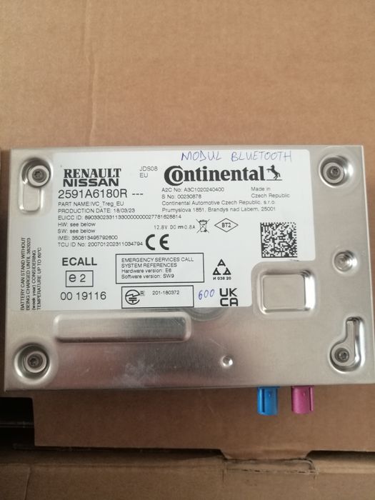 Modul frana Renault,Modul senzori parcare Renault,Modul confort Renault, Bluetooth Renault