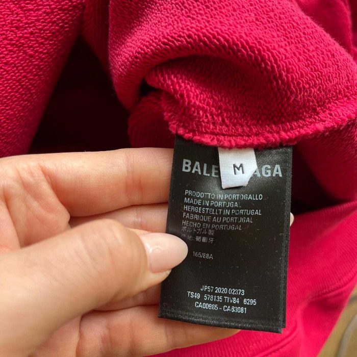 Суитшърт с качулка Balenciaga