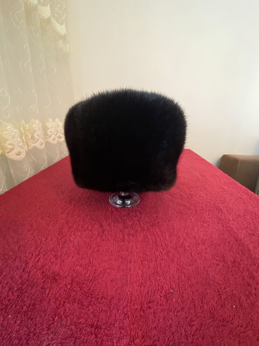 Норковая мужская шапка в идеальном состоянии!!!