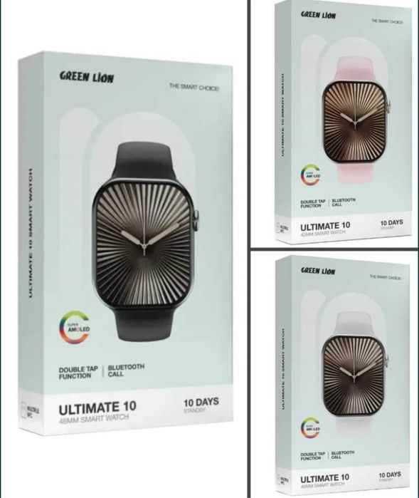 Смарт часы Green Lion 42/46/49mm Apple Watch 11 series