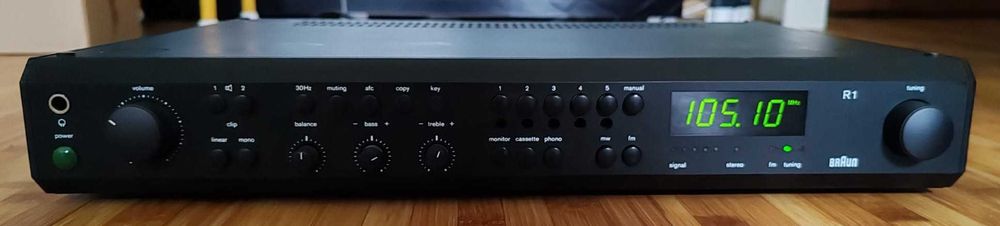 Braun R1 – Receiver Stereo Hi-Fi Vintage
