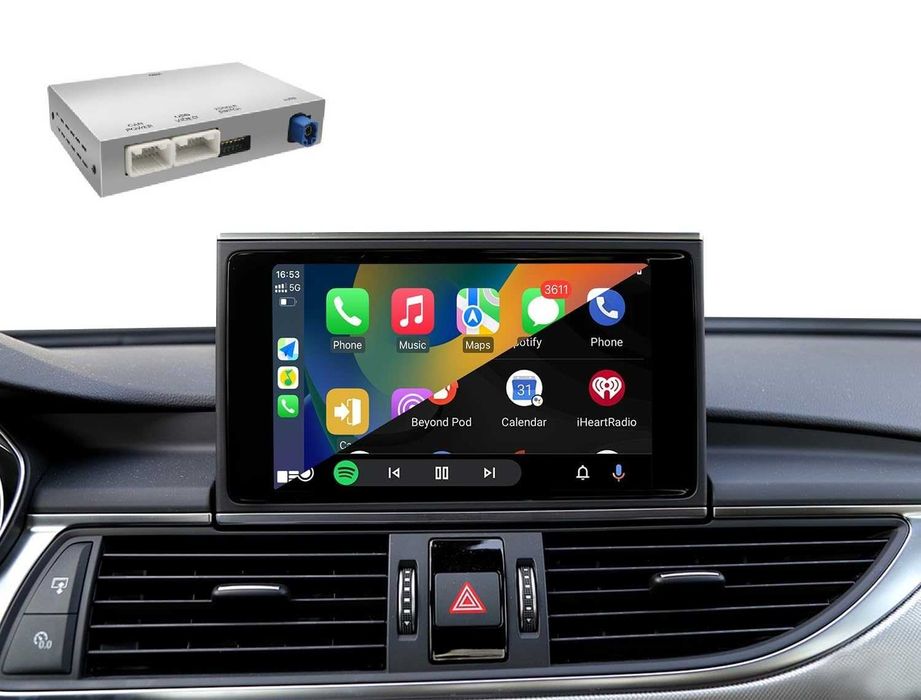 Безжичен Apple Carplay /Android Auto за Audi A3 A4 A5 A6 A7 Q2 Q5 Q7 с MIB/MIB2