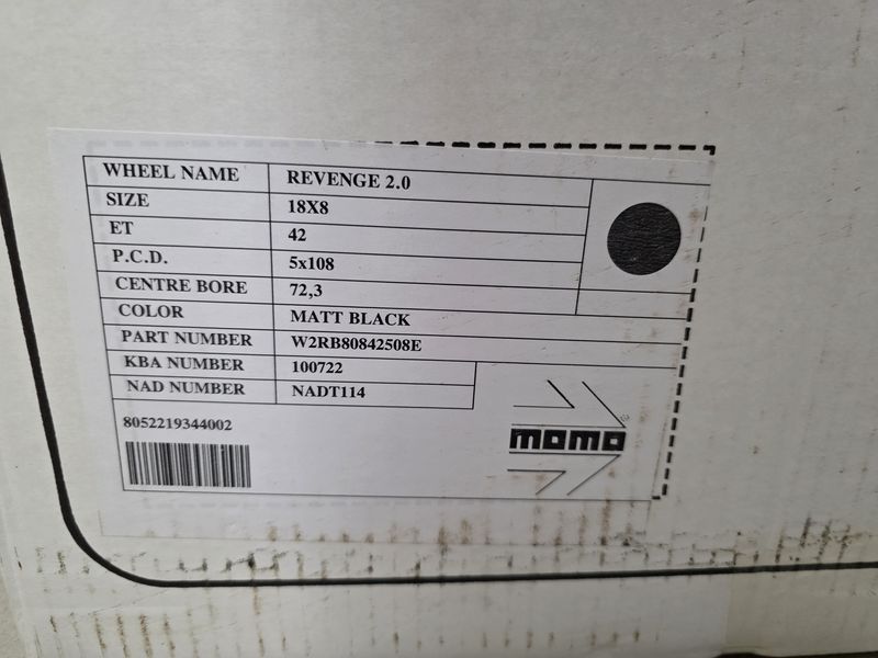 18цола 5х108 Peugeot Ford Citroën Volvo 5x108