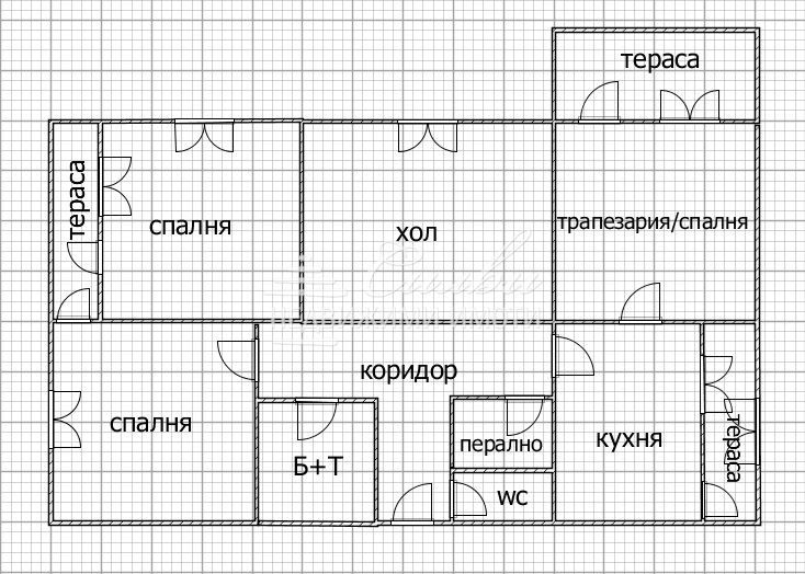 Продава се Четиристаен апартамент в Шумен, Еверест - 105 кв.м за 602 €/кв.м - Снимка #9