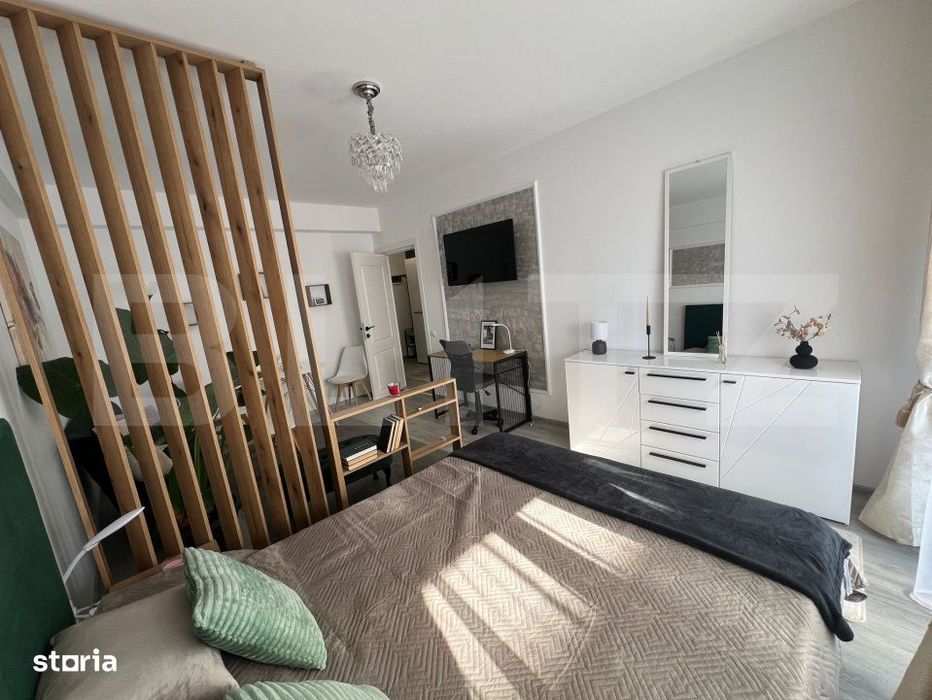 Apartament 1 camera, 37 mp, parcare subterana, zona Urusagului
