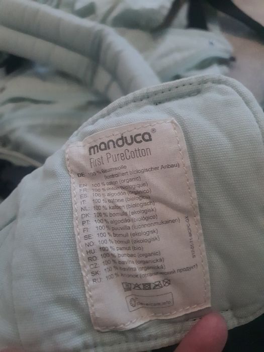 Manduca First Pure Cotton stare impecabila.