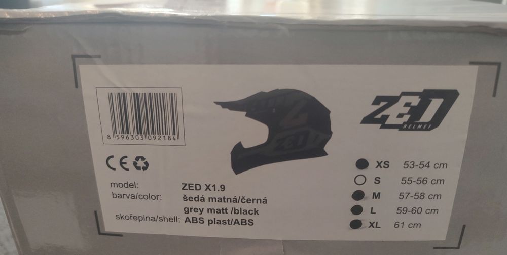 Casca motocicleta/bicicleta ZED X1.9 fara urme de utilizare