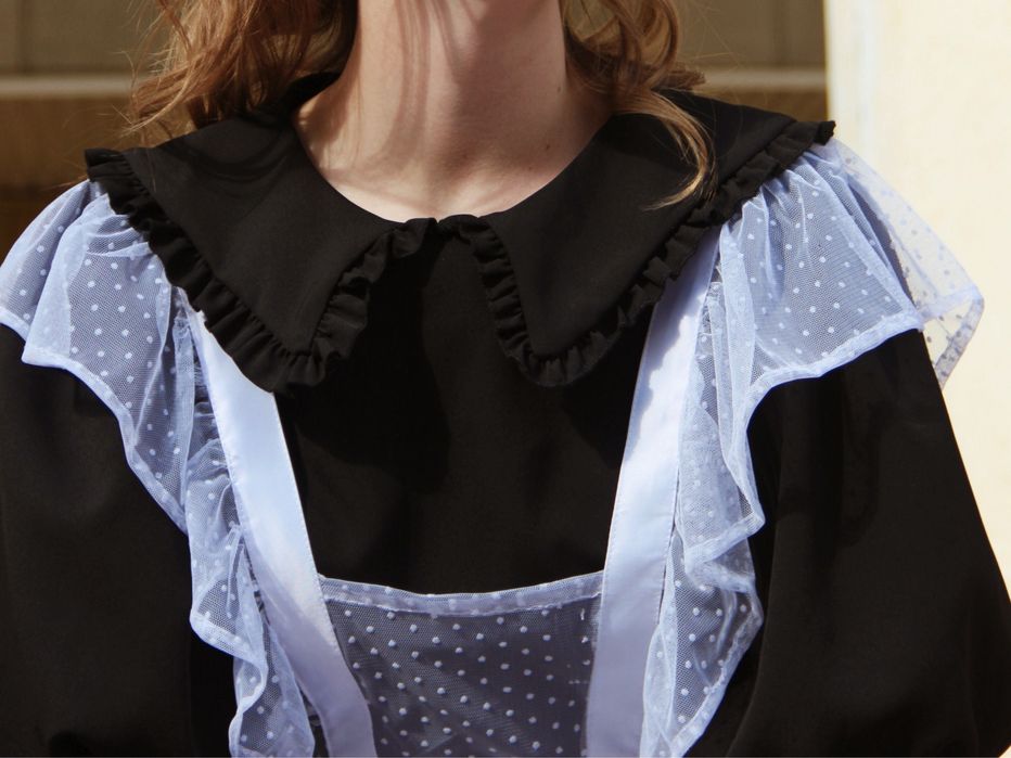 Школьное платье и фартук