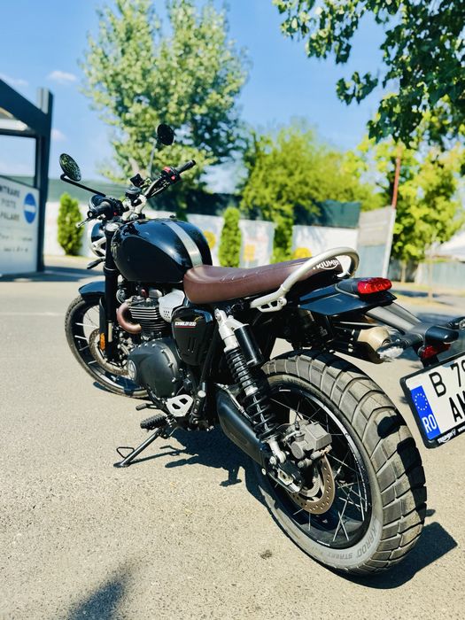 Triumph Scrambler 1200 | 2026 | 2.400 km | Stare impecabilă | Garanție