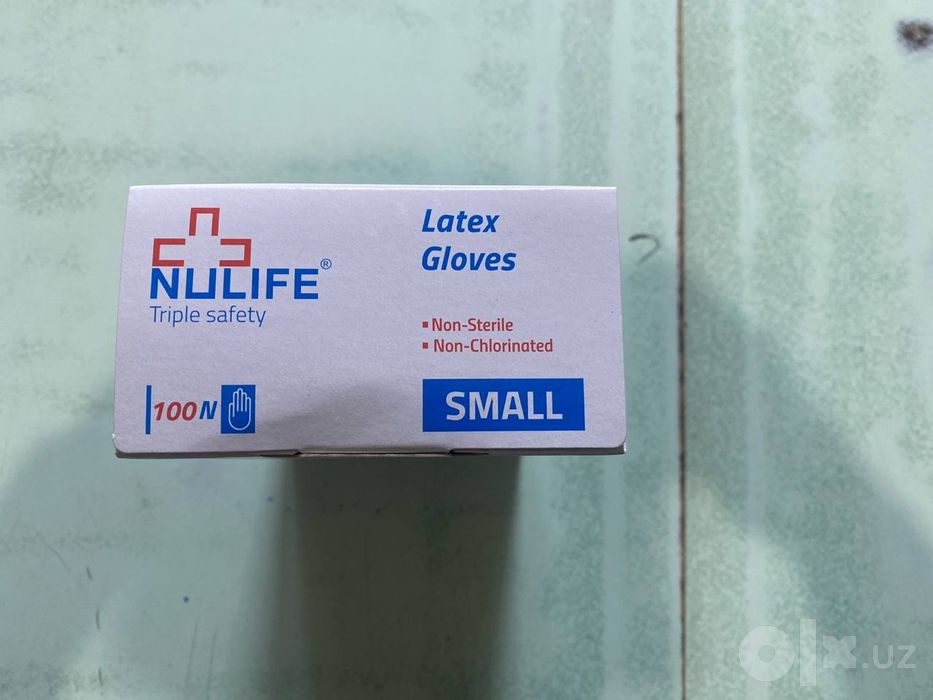 Перчатки латексные нестерильные, Nulife