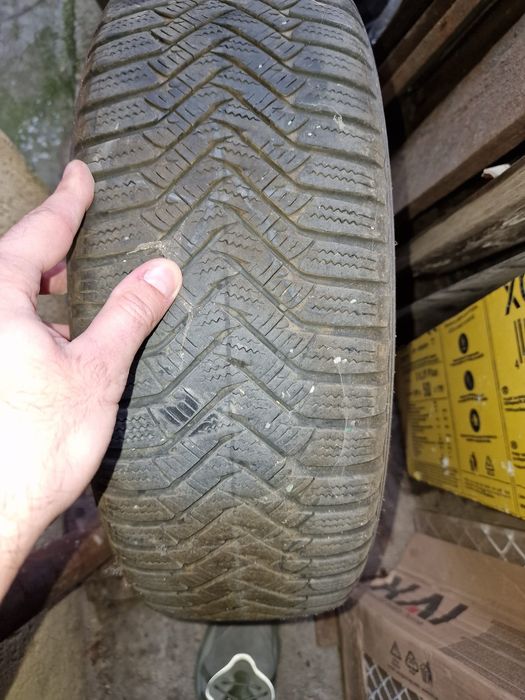 Jante Denzen R15, 5x100 cu anvelope iarna