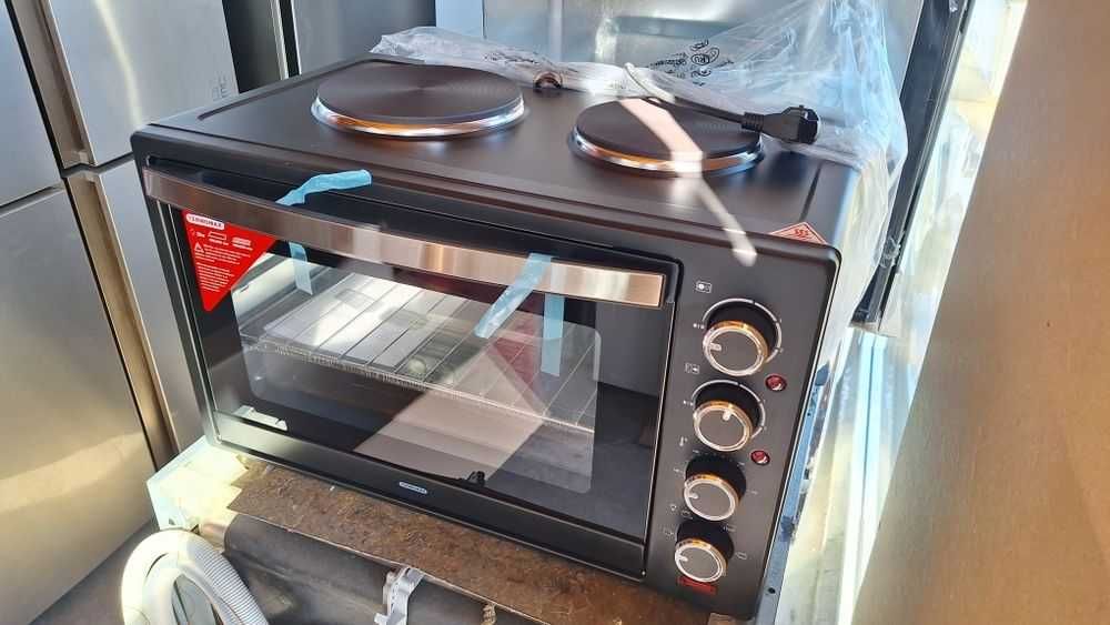 Мини фурна с два котлона 36/46 и 56 литра - чисто нова