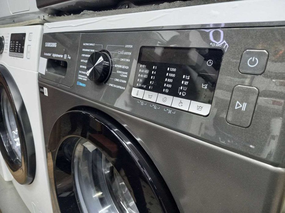 Стиральная машина SAMSUNG 7 кг WW70AG5S21CX Inverter Steam Eco Bubble