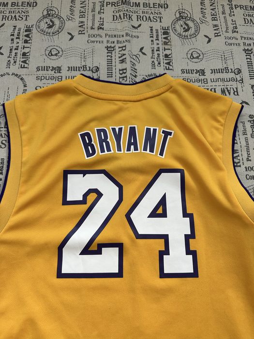 Adidas NBA Los Angeles Lakers #24 Bryant original jersey потник.S