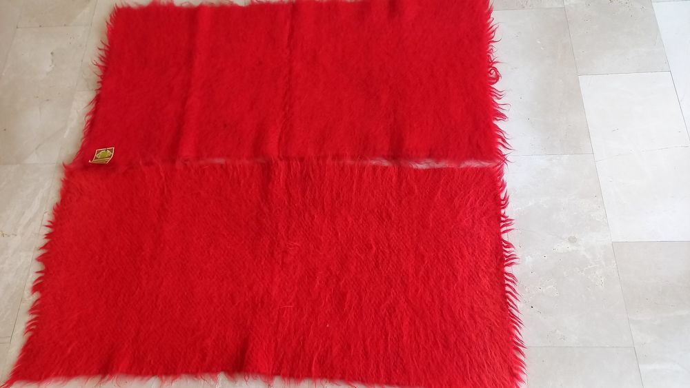 Set cerga lana naturală, Canapea + 2 fotolii