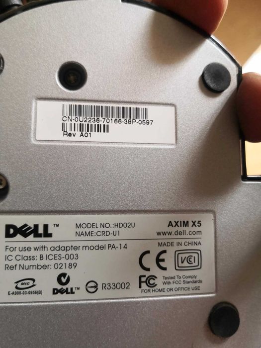 Докинг станция Dell HD02U Axim X5