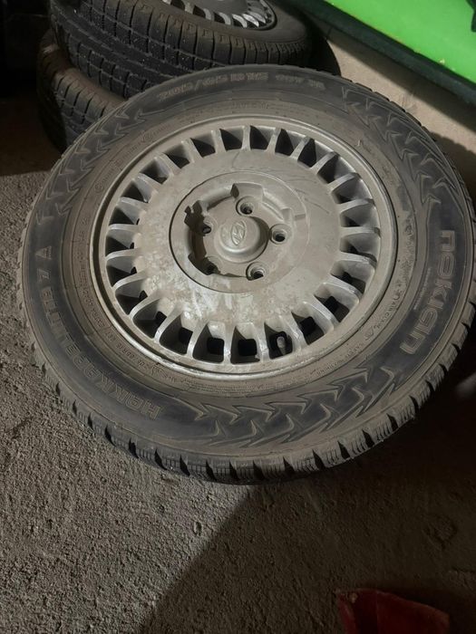 Шины зимние с титановыми дисками