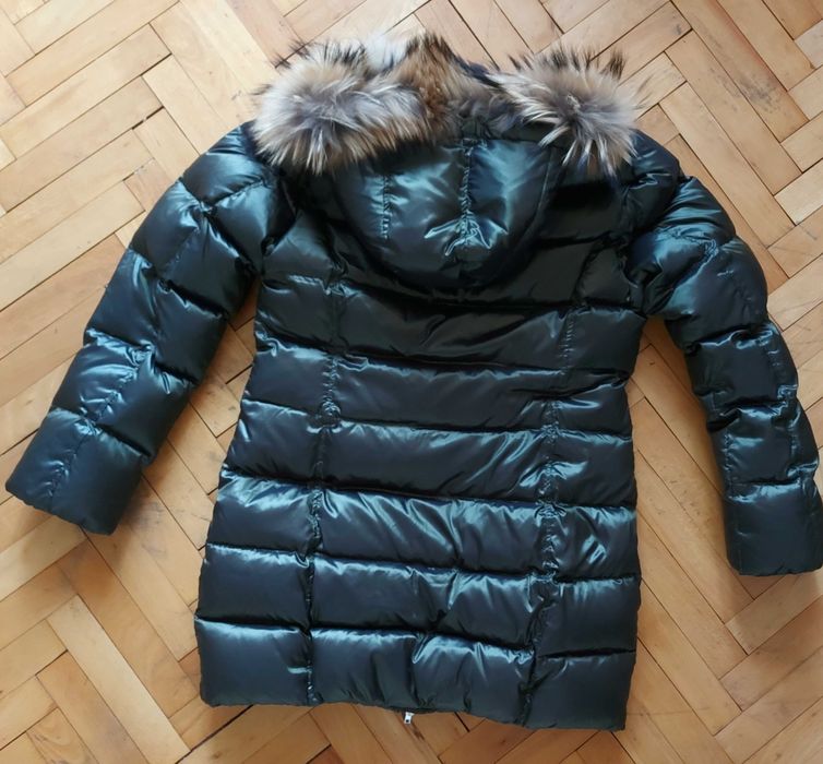 Bamboogie down jacket,M40/L42 дамско пухено яkе90%пух10%пера дълго84см