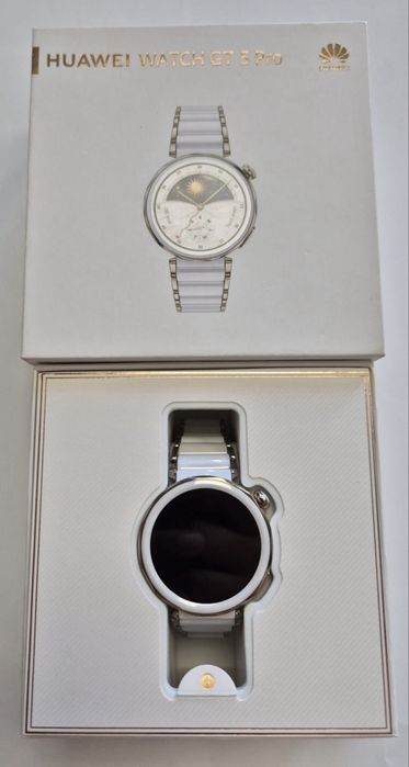 КАТО НОВ Huawei Watch GT 5 Pro Ceramic  24м. ГАРАНЦИЯ