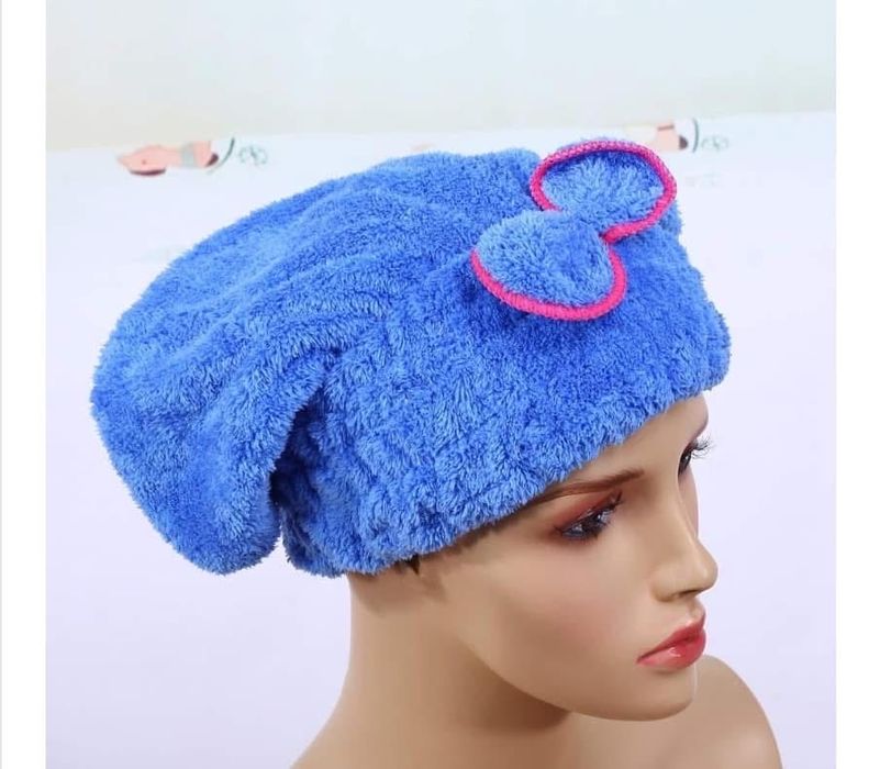 Комплект от 2бр кърпи и шапки за баня