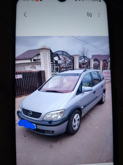 Opel Zafira 1,6 16valve