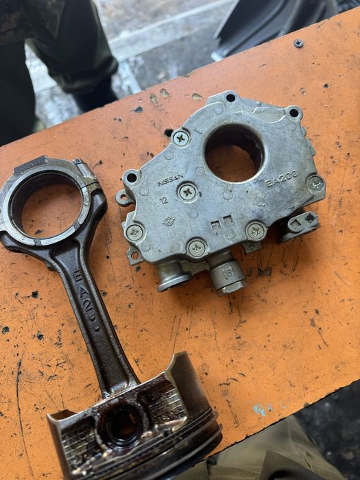 Ниссан VQ 40 двигатель коленвал