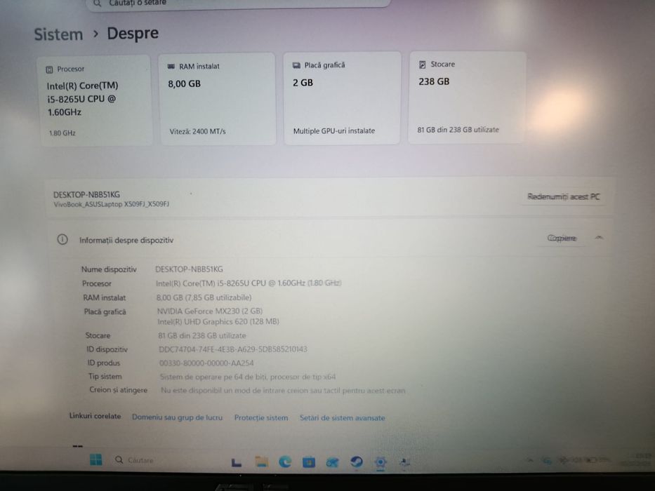 Asus X509F Amanet BKG